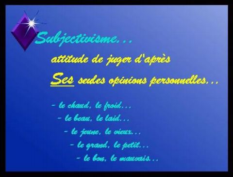 Communiquer Le chaud le froid