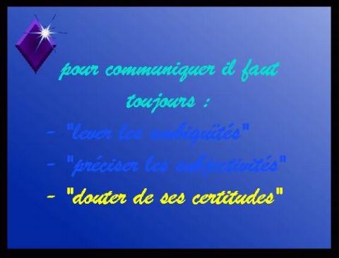 Communiquer c'est...